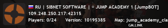 RU | SIBNET SOFTWARE | ► JUMP ACADEMY 1 [JumpBOT]
