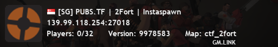 [SG] PUBS.TF | 2Fort | Instaspawn