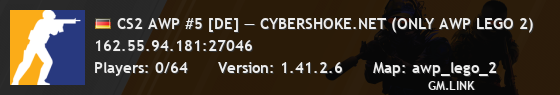 CS2 AWP #5 [DE] — CYBERSHOKE.NET (ONLY AWP LEGO 2)