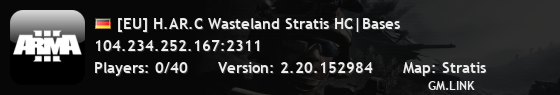 [EU] H.AR.C Wasteland Stratis HC|Bases