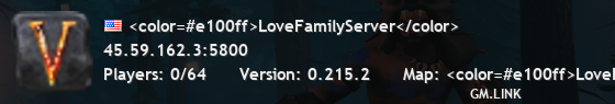 <color=#e100ff>LoveFamilyServer</color>