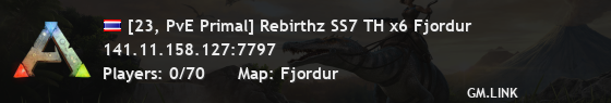 [23, PvE Primal] Rebirthz SS7 TH x6 Fjordur