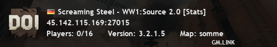 Screaming Steel - WW1:Source 2.0 [Stats]