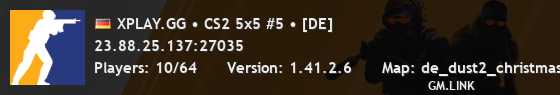 XPLAY.GG • CS2 5x5 #5 • [DE]