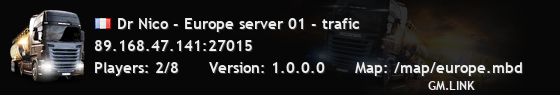 Dr Nico - Europe server 01 - trafic