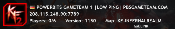 POWERBITS GAMETEAM 1 |LOW PING| PBSGAMETEAM.COM
