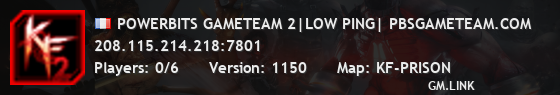 POWERBITS GAMETEAM 2|LOW PING| PBSGAMETEAM.COM