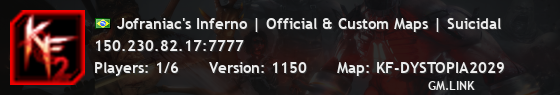 Jofraniac's Inferno | Official & Custom Maps | Suicidal