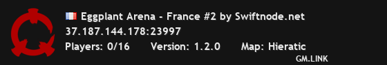 Eggplant Arena - France #2 by Swiftnode.net