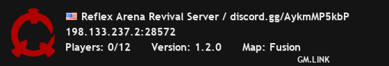 Reflex Arena Revival Server / discord.gg/AykmMP5kbP