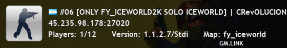 #06 [ONLY FY_ICEWORLD2K SOLO ICEWORLD] | CRevOLUCION GAMING |