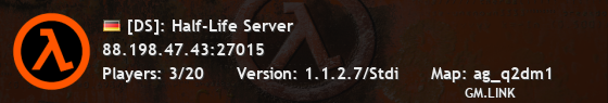 [DS]: Half-Life Server