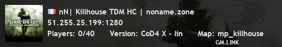 nN| Killhouse TDM HC | noname.zone