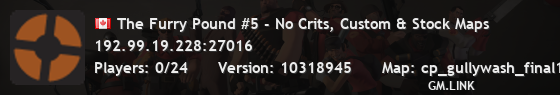 The Furry Pound #5 - No Crits, Custom & Stock Maps
