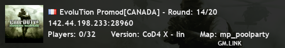 EvoluTion Promod[CANADA] - Round: 13/20