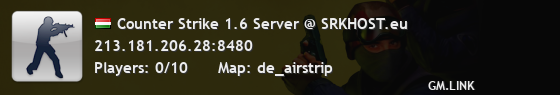Counter Strike 1.6 Server @ SRKHOST.eu