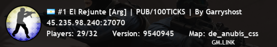 #1 El Rejunte [Arg] | PUB/100TICKS | By Garryshost