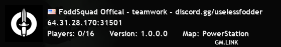 FoddSquad Offical - teamwork - discord.gg/uselessfodder