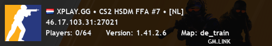 XPLAY.GG • CS2 HSDM FFA #7 • [NL]