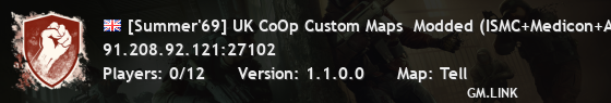 [Summer'69] UK CoOp Custom Maps  Modded (ISMC+Medicon+AI)