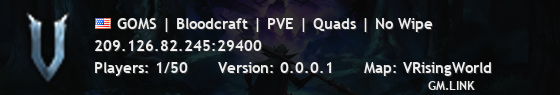 GOMS | Bloodcraft | PVE | Quads | No Wipe