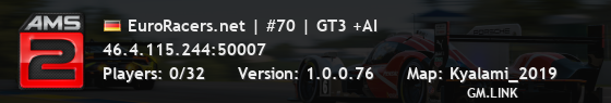 EuroRacers.net | #70 | GT3 +AI