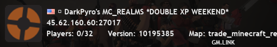 ★ DarkPyro's MC_REALMS *DOUBLE XP WEEKEND*