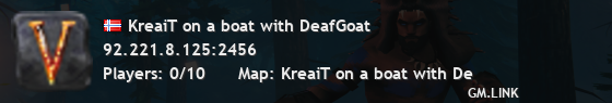 KreaiT on a boat with DeafGoat