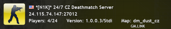*[N1K]* 24/7 CZ Deathmatch Server
