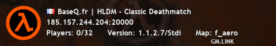 BaseQ.fr | HLDM - Classic Deathmatch