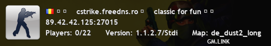 █ █    cstrike.freedns.ro █    classic for fun █ █