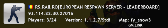 RS.RAII.RO[EUROPEAN RESPAWN SERVER - LEADERBOARD]