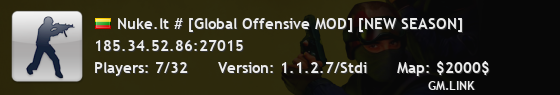 Nuke.lt # [Global Offensive MOD] [NEW SEASON]