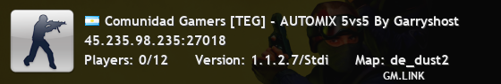 Comunidad Gamers [TEG] - AUTOMIX 5vs5 By Garryshost