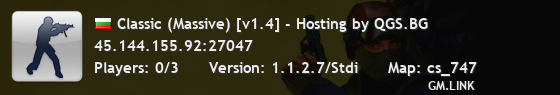 Classic (Massive) [v1.4] - Hosting by QGS.BG