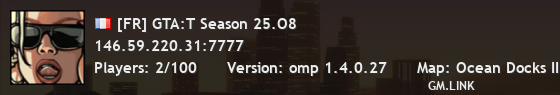 [FR] GTA:T Season 25.O8