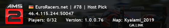 EuroRacers.net | #78 | Host Pick