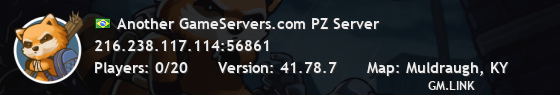 Another GameServers.com PZ Server