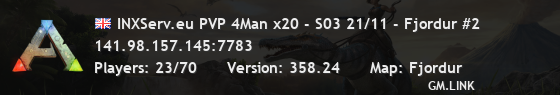 INXServ.eu PVP 4Man x20 - S03 21/11 - Fjordur #2