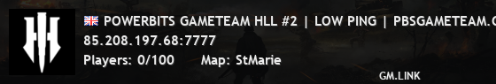 POWERBITS GAMETEAM HLL #2 | LOW PING | PBSGAMETEAM.COM