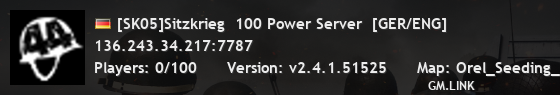 [SK05]Sitzkrieg  100 Power Server  [GER/ENG]