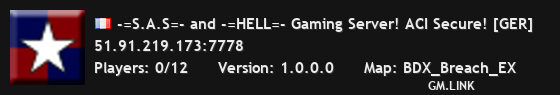 -=S.A.S=- and -=HELL=- Gaming Server! ACI Secure! [GER]