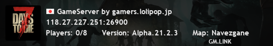 GameServer by gamers.lolipop.jp