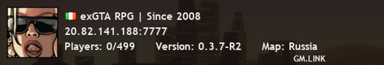 exGTA RPG | Since 2008