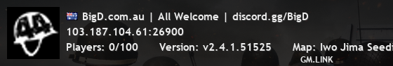 BigD.com.au | All Welcome | discord.gg/BigD