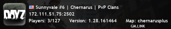 Sunnyvale #6 | Chernarus | PvP Clans