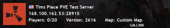 Tims Place PVE Test Server