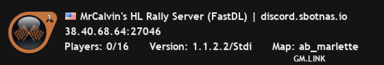 MrCalvin's HL Rally Server (FastDL) | discord.sbotnas.io