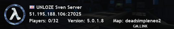 UNLOZE Sven Server
