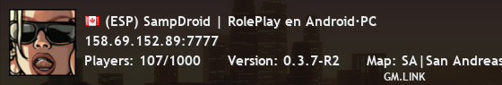 (ESP) SampDroid | RolePlay en Android·PC